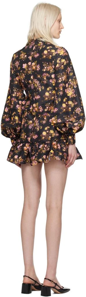 Kika Vargas Black Cher Minidress 3