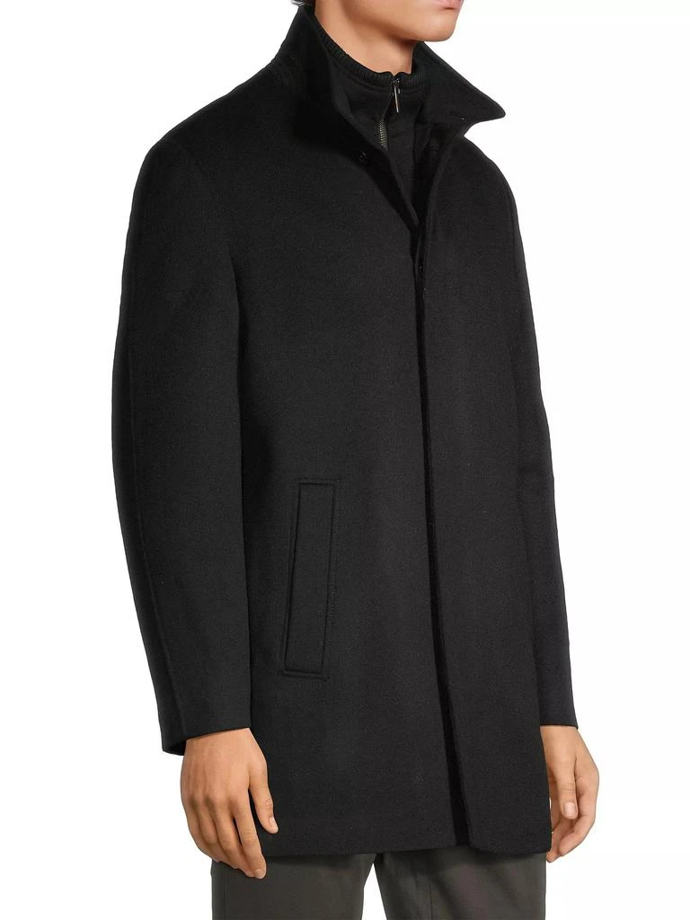 Cardinal of Canada Mont Royal Wool & Cashmere Car Coat 4