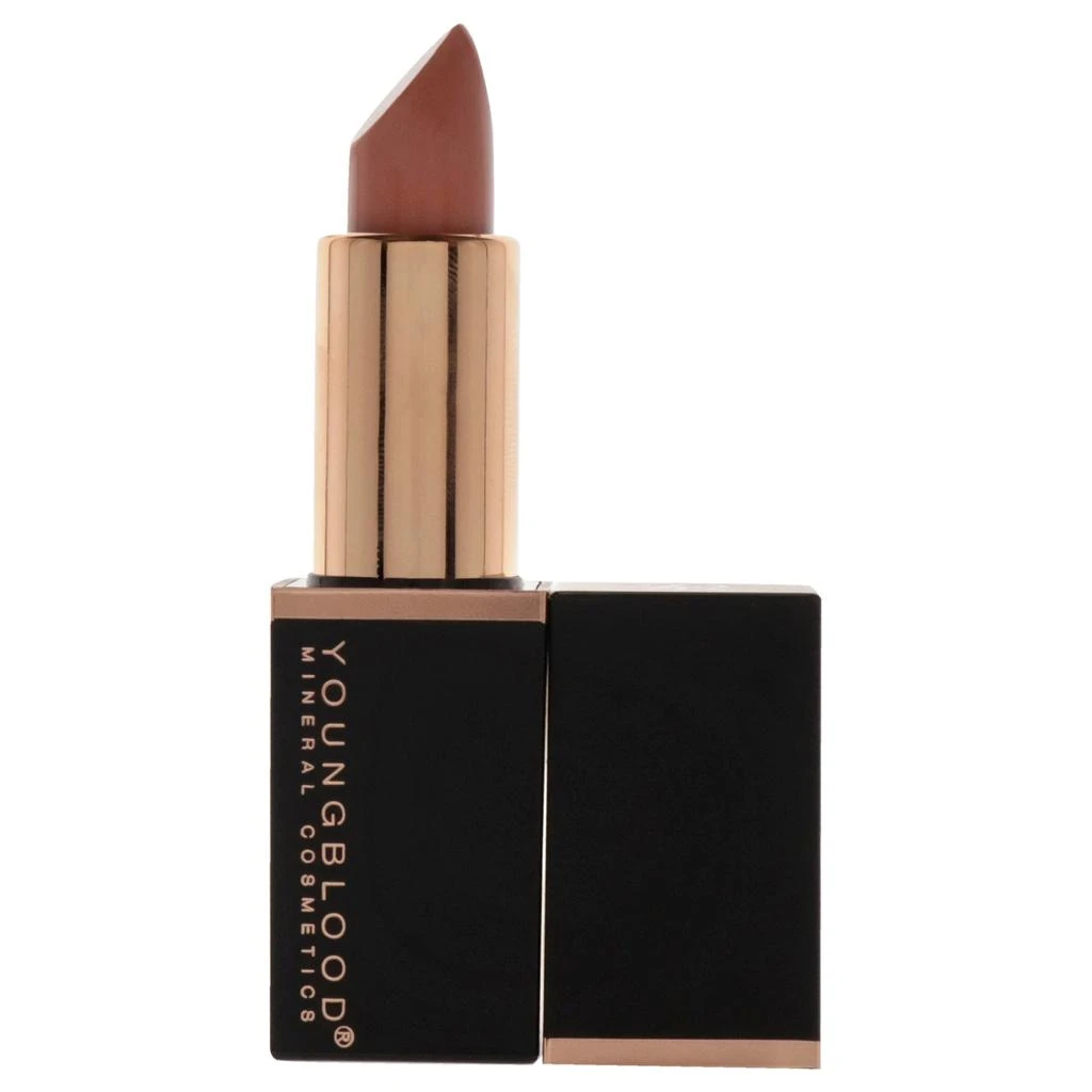Youngblood Mineral Creme Lipstick - Blushin Nude by  for Women - 0.14 oz Lipstick 2