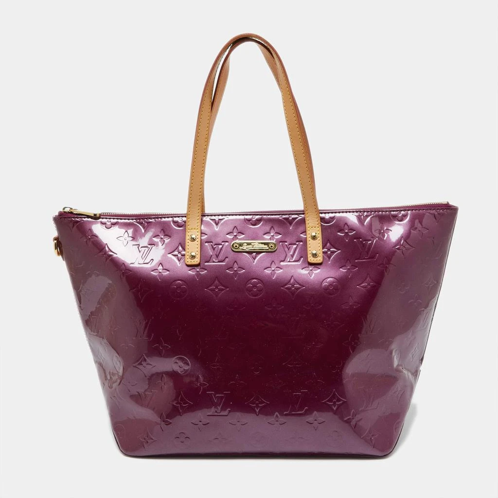Louis Vuitton Louis Vuitton Violette Monogram Vernis Bellevue GM Bag 1