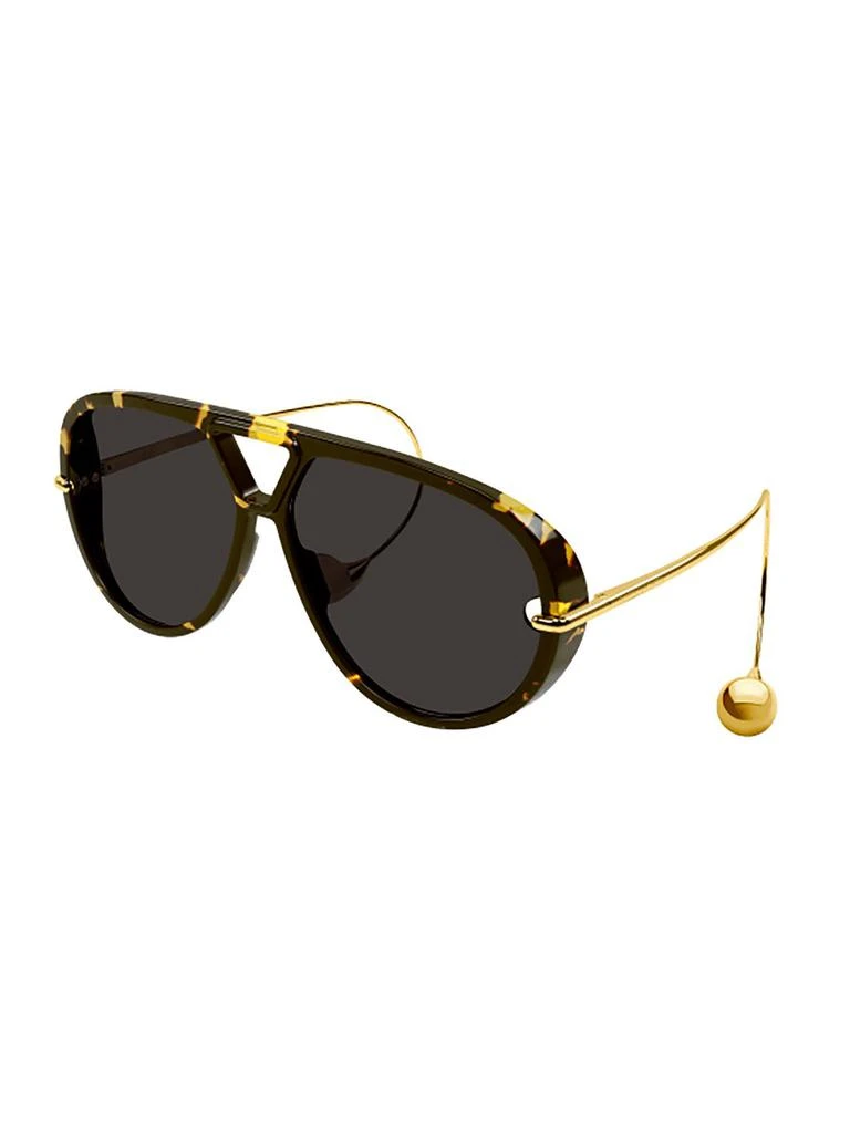 Bottega Veneta Bottega Veneta Eyewear Pilot Frame Sunglasses 2