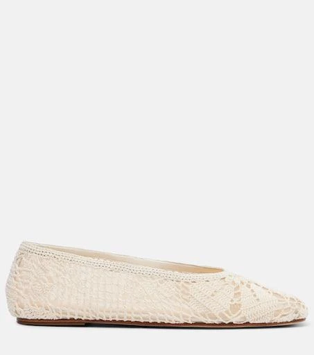 Magda Butrym Crochet ballet flats 4
