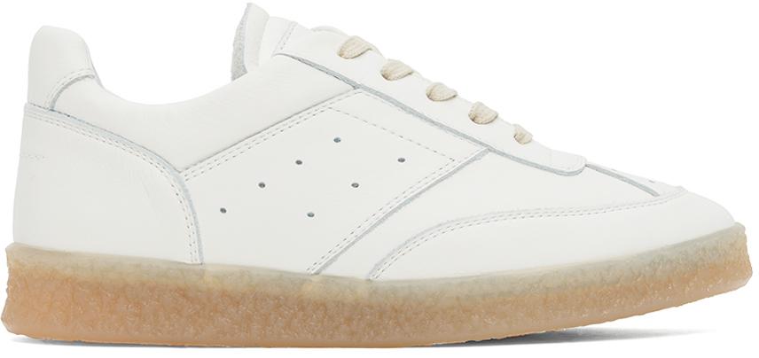 MM6 Off-White 6 Court Sneakers - Casual Shoes - BeyondStyle