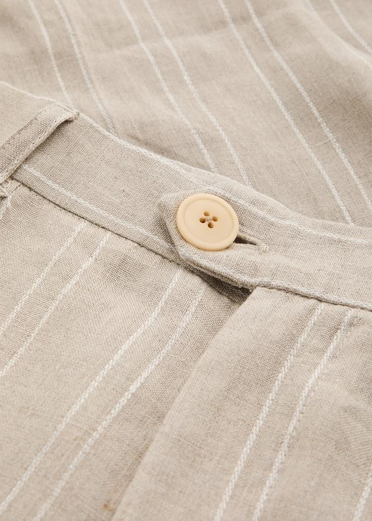 Oliver Spencer Claremont striped linen trousers 5