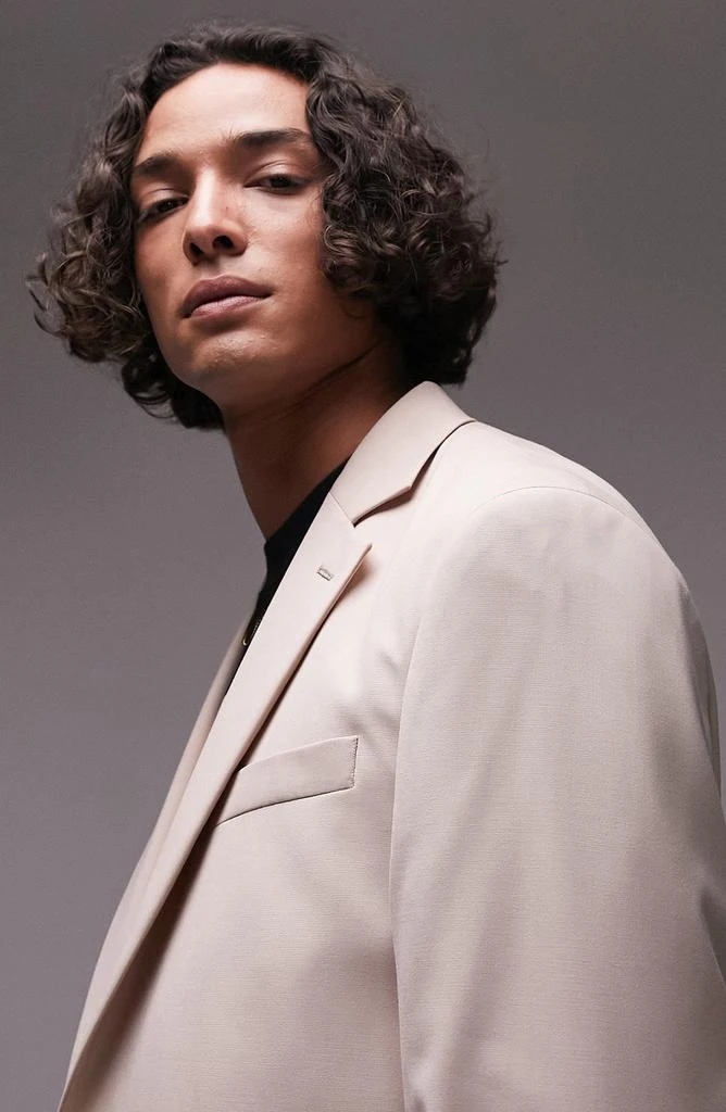 Topman Relaxed Fit Suit Jacket 4