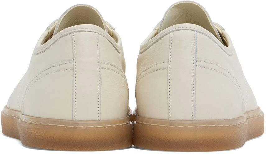 Lemaire Off-White Linoleum Basic Laced Up Sneakers 2