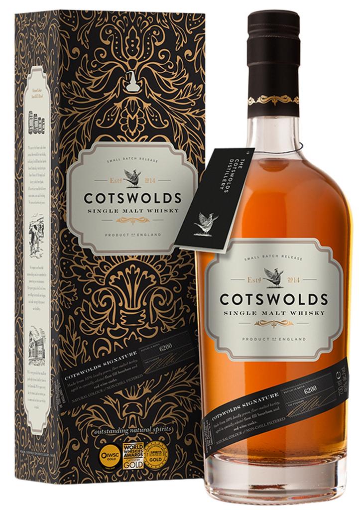 COTSWOLDS DISTILLERY Cotswolds Signature Single Malt Whisky