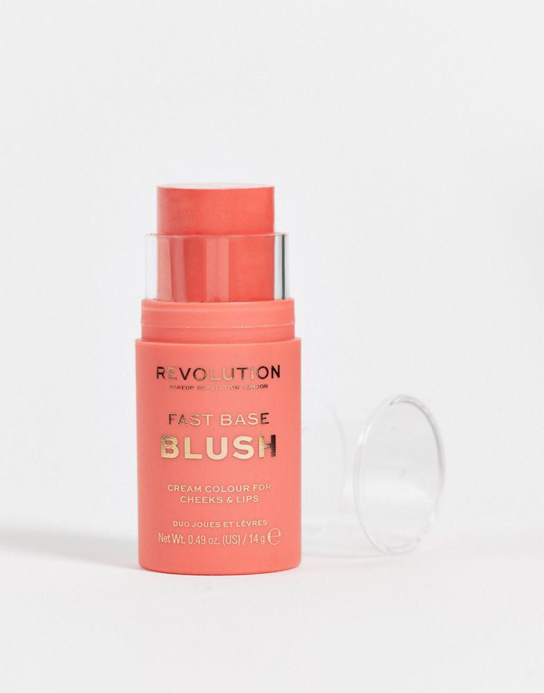 Revolution Revolution Fast Base Blush Stick - Peach