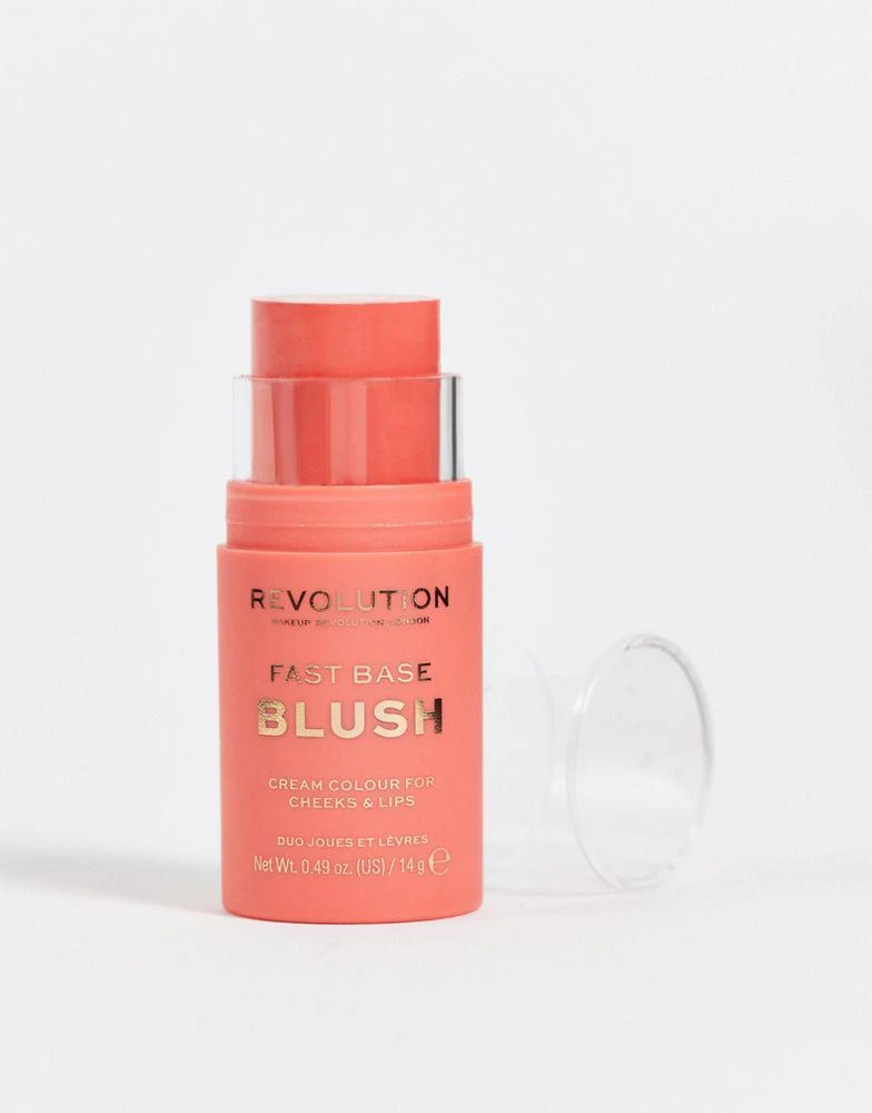 Revolution Revolution Fast Base Blush Stick - Peach 2