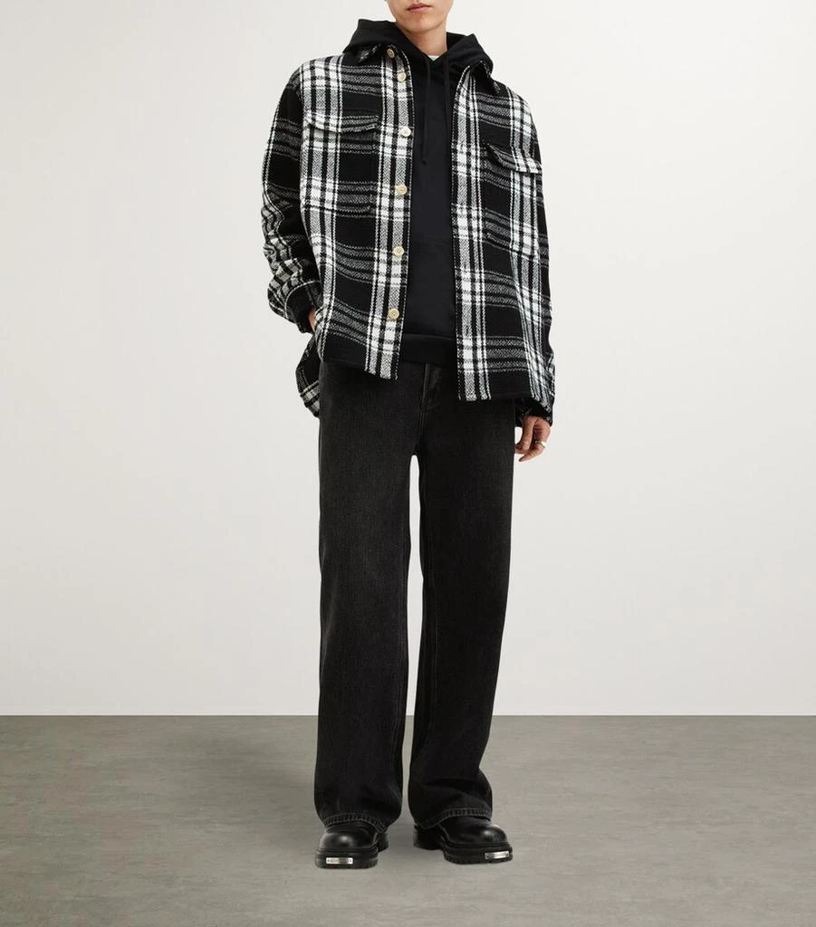ALL SAINTS Cotton Check Imber Shirt 5