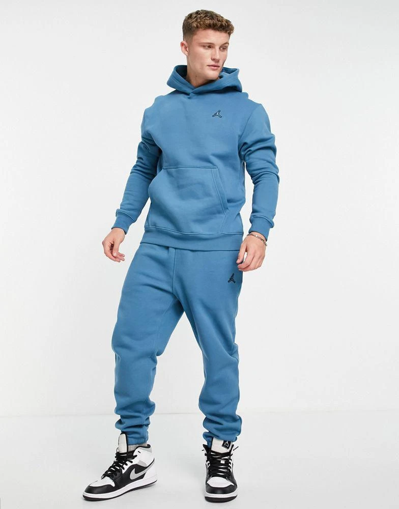 Jordan Jordan Jumpman embroidered logo joggers in blue  4
