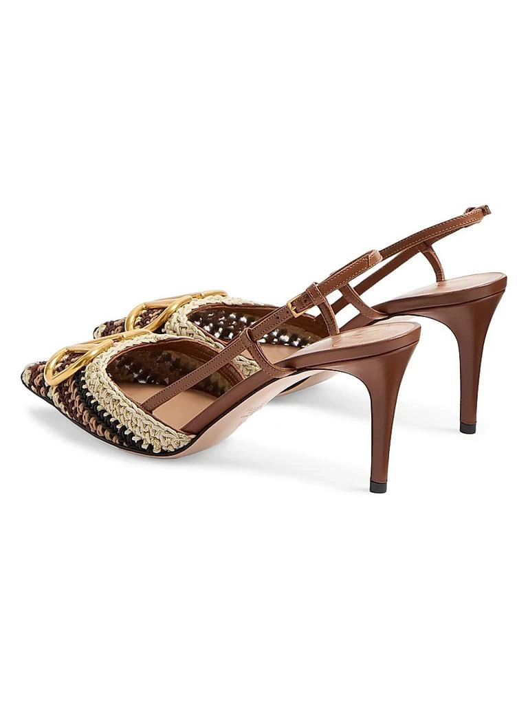 Valentino VLogo Signature Slingback Pumps 80MM 3