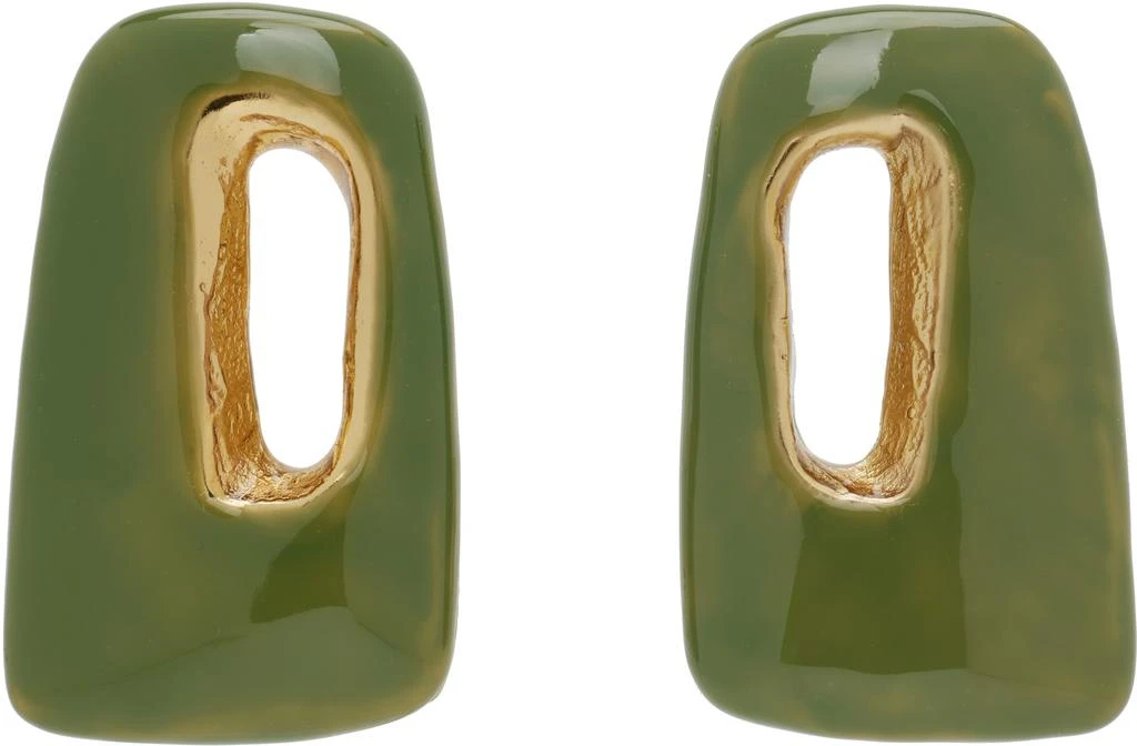 Marni Stone 
Metal Earrings