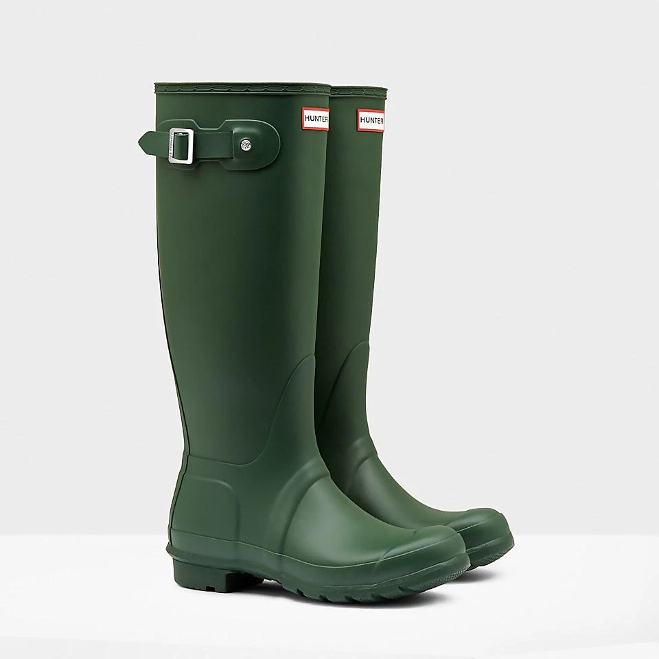 Hunter HUNTER WOMEN'S ORIGINAL TALL WELLIES - HUNTER GREEN 3