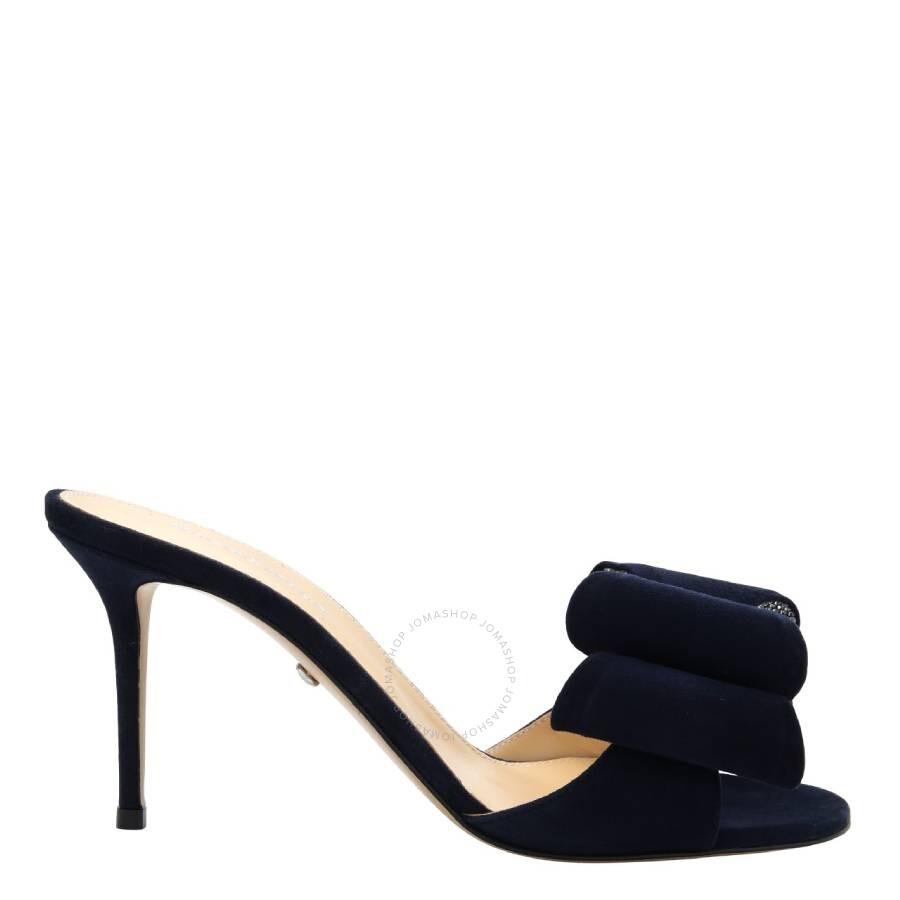 Mach & Mach Le Cadeau Suede Mules