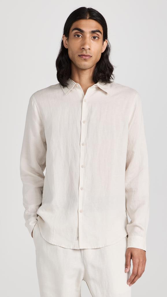 Onia Air Linen Long Sleeve Shirt