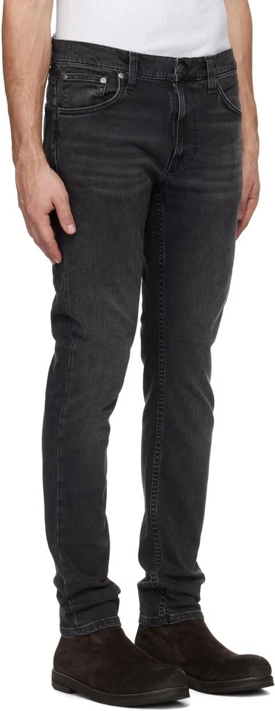 Nudie Jeans Black Lean Dean Jeans 2