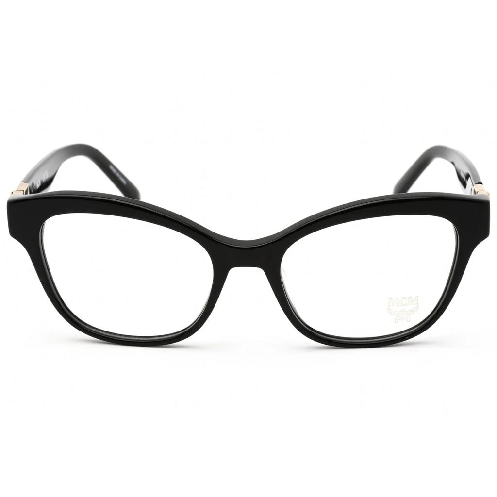 MCM MCM Women's Eyeglasses - Clear Demo Lens Black Acetate Cat Eye Frame | MCM2699E 001 2