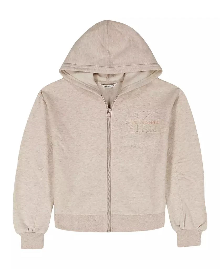 Calvin Klein Girls
7-16 Front-Zip Long Sleeve Hoodie