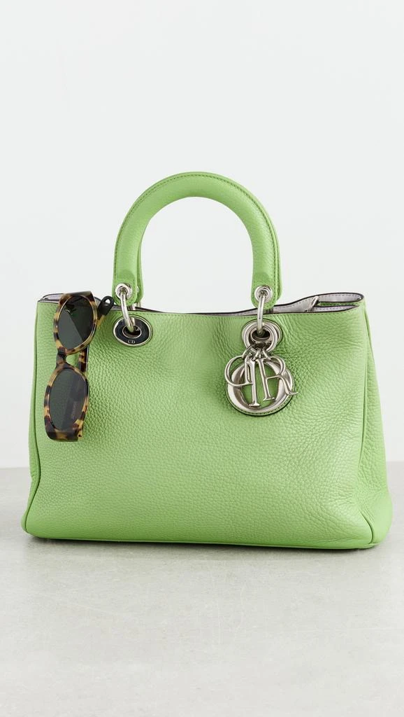 What Goes Around Comes Around Dior Leather Lady Dior Medium Bag 2