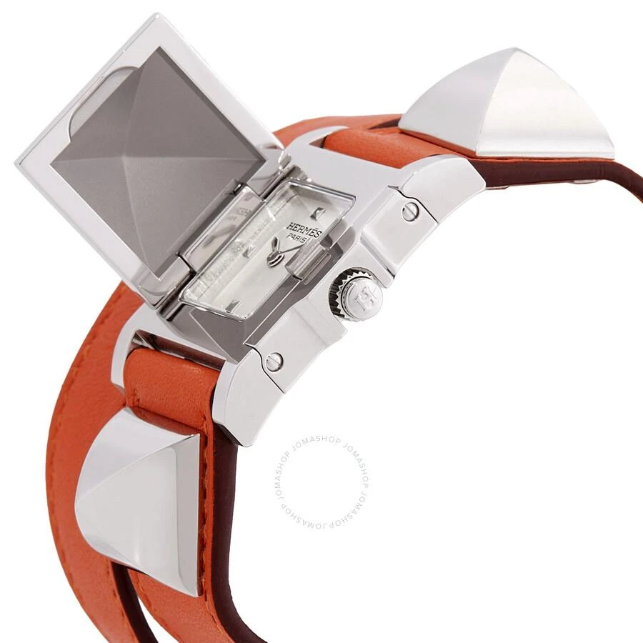 Hermes Medor PM Quartz Silver Dial Ladies Watch 041262WW00 2