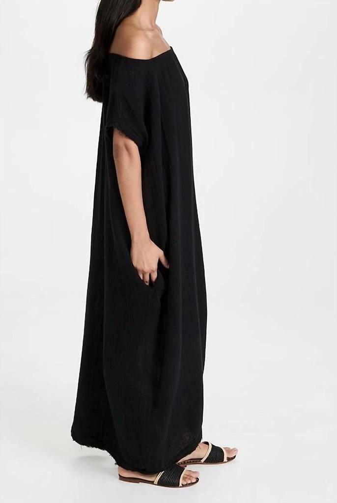 9seed 9Seed - Moonstone Gauze Off Shoulder Caftan 3