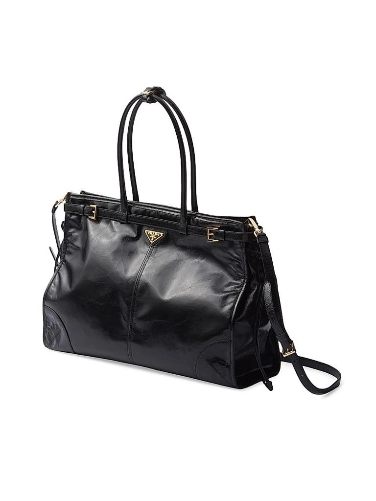 Prada Bonnie Large Leather Handbag 3