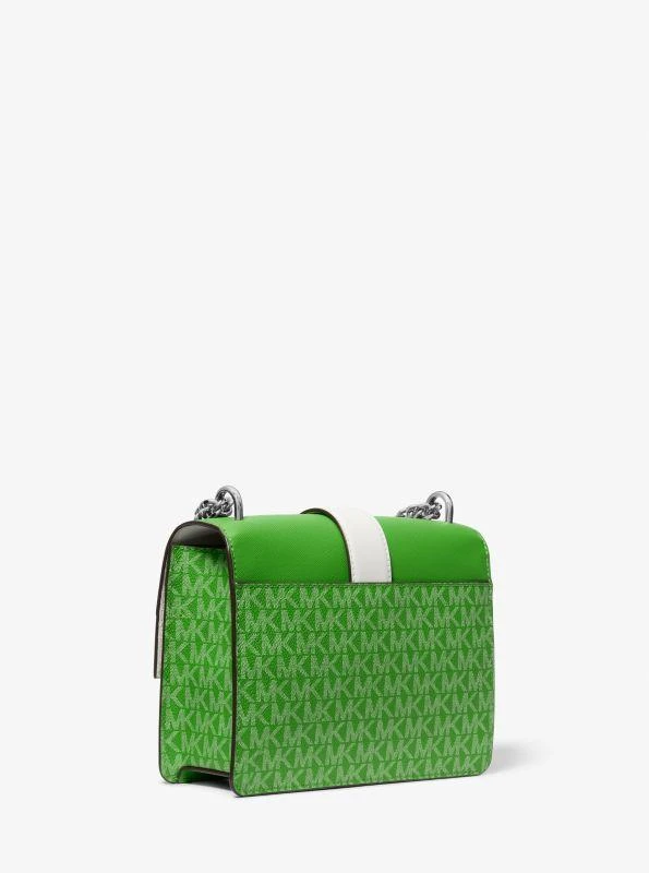 Michael Kors Greenwich Small Color-Block Signature Logo Crossbody Bag 3
