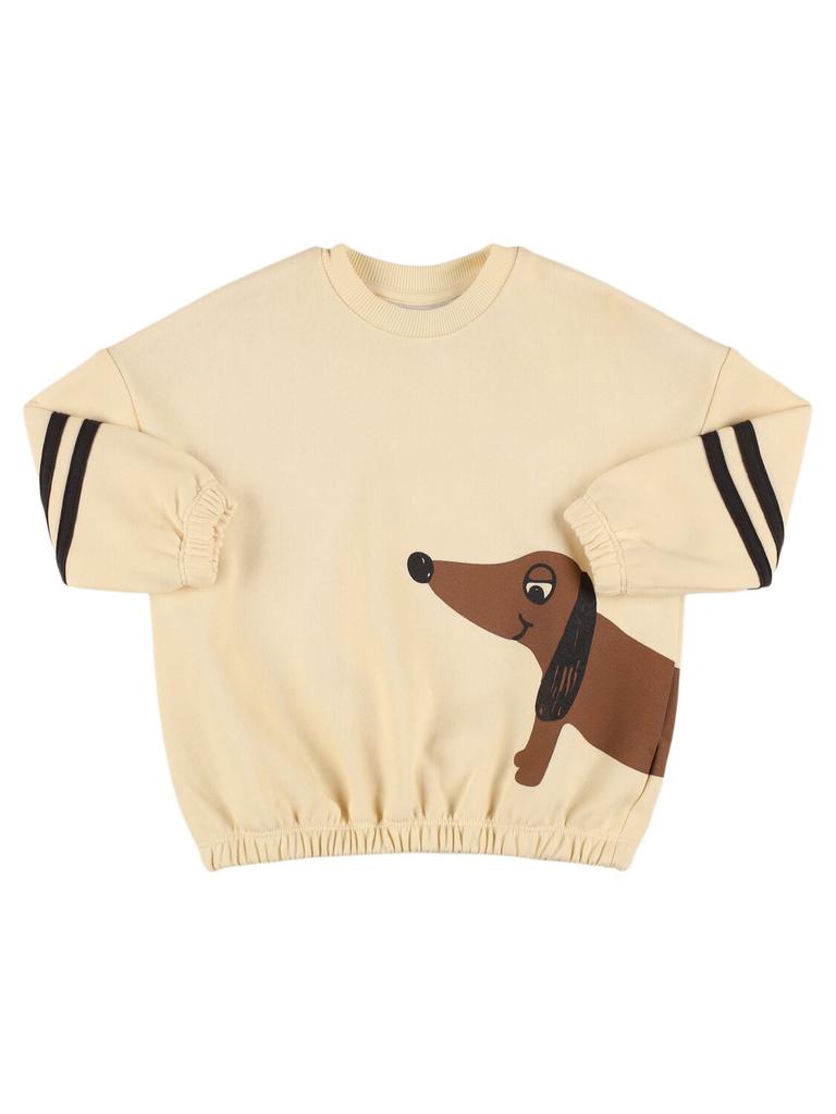 Mini Rodini Dog Print Organic Cotton Sweatshirt