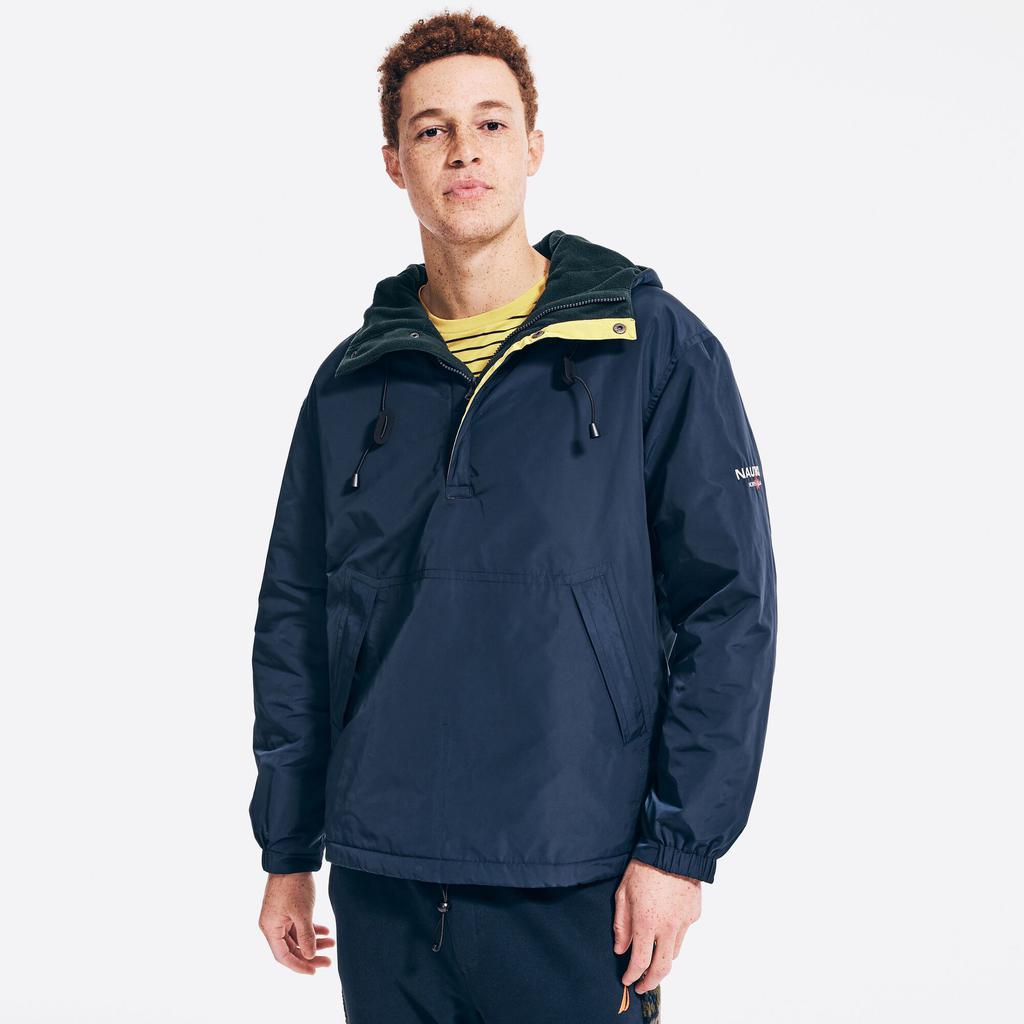 Mens Sustainably Crafted Reversible Anorak Jacket – On Sale Now