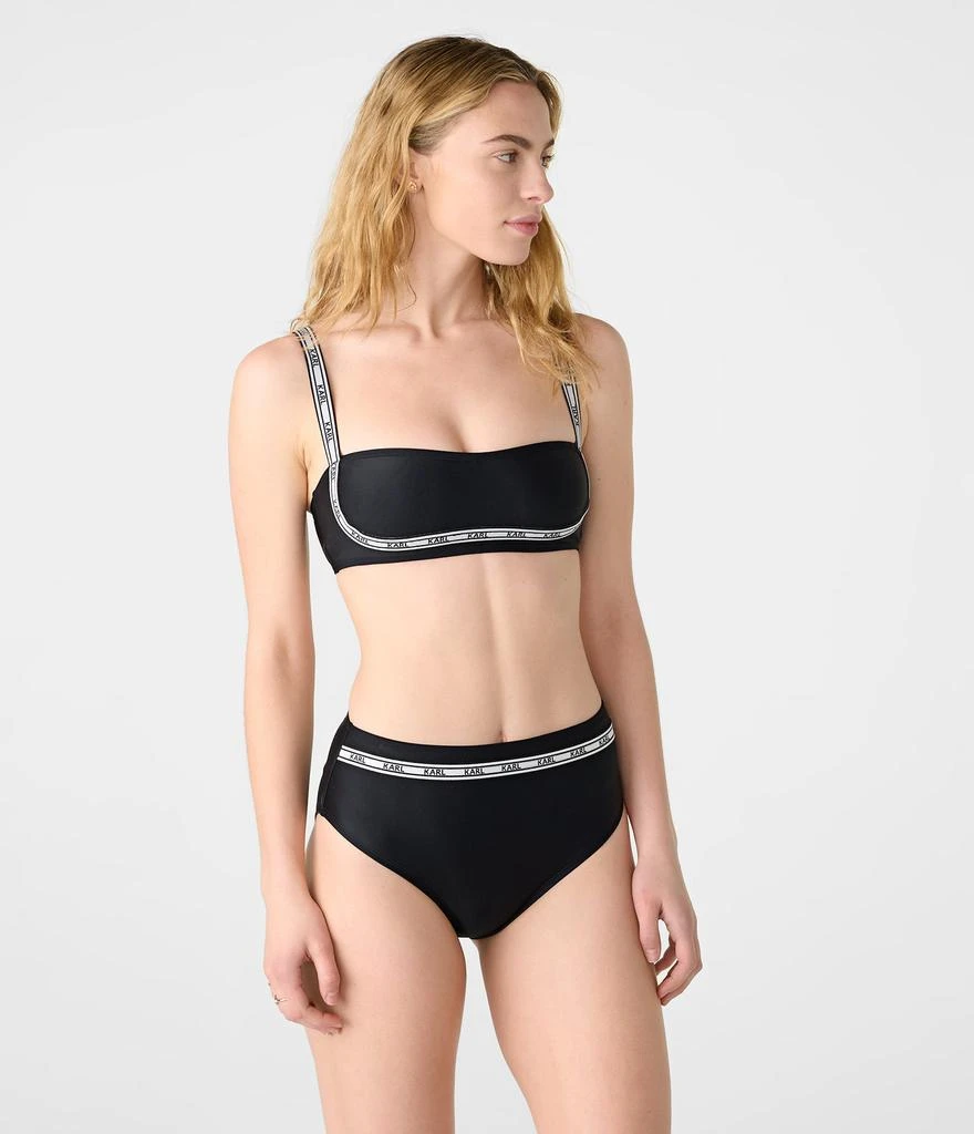 Karl Lagerfeld Paris EVA-LOUISE BANDEAU BIKINI TOP 3