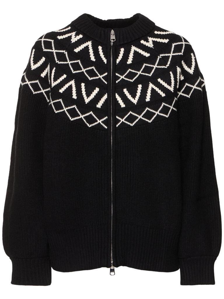 Varley Alys Fairsle Knit Jacket