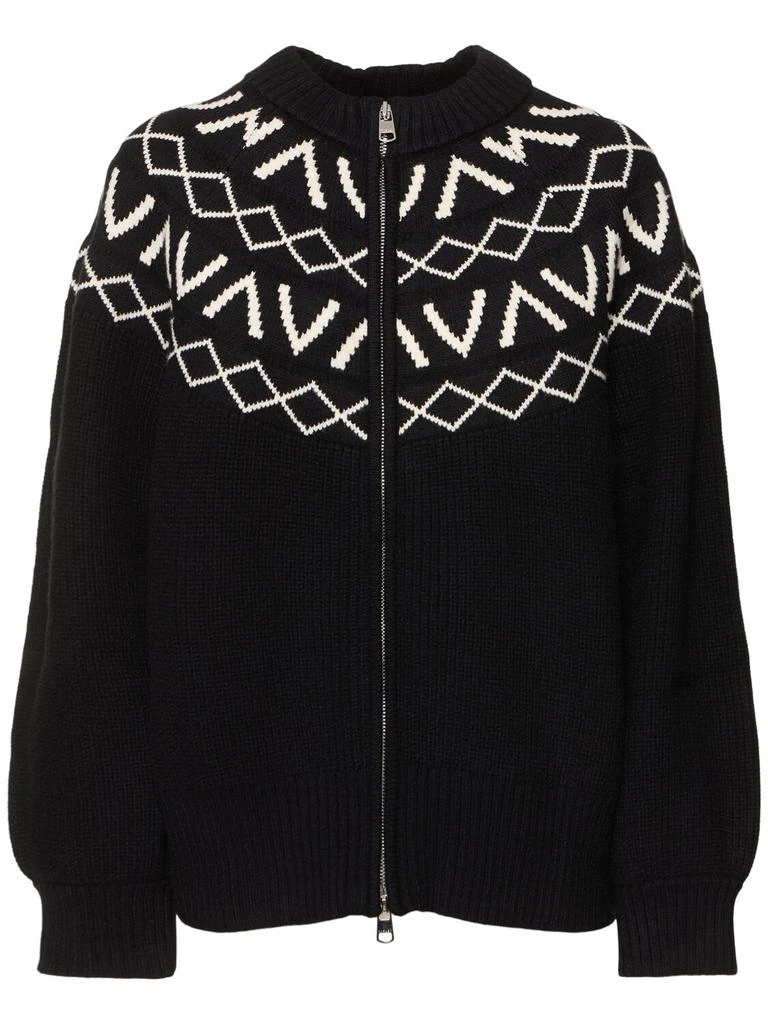 Varley Alys Fairsle Knit Jacket 1