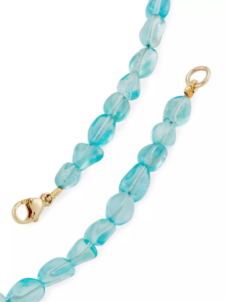 Jia Jia 14K Yellow Gold & Apatite Beaded Necklace 3