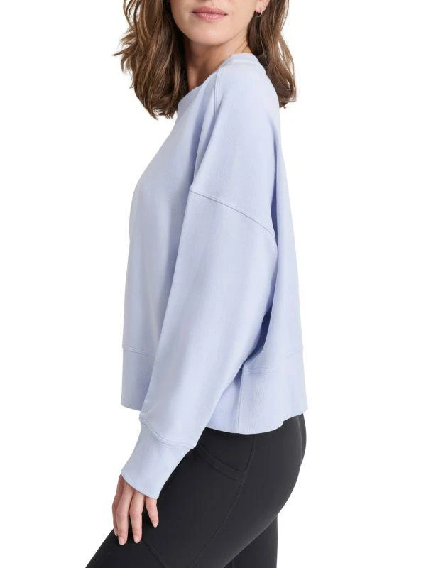 DKNY Solid Drop Shoulder Sweatshirt 3