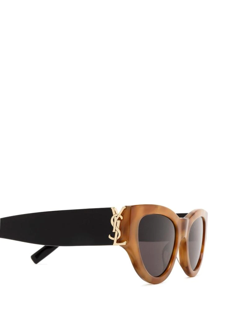 Saint Laurent Eyewear Sl M94 Havana Sunglasses 3