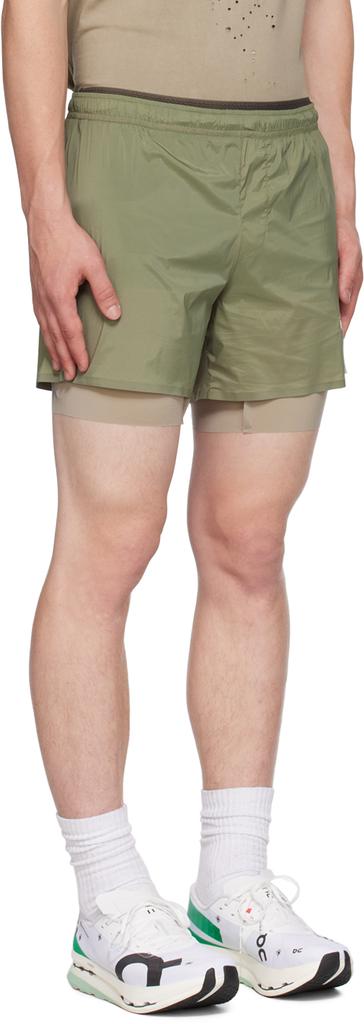 Satisfy Khaki TechSilk 8" Shorts