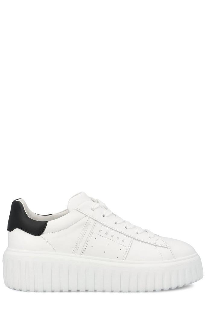 hogan Hogan Round-Toe Lace-Up Sneakers