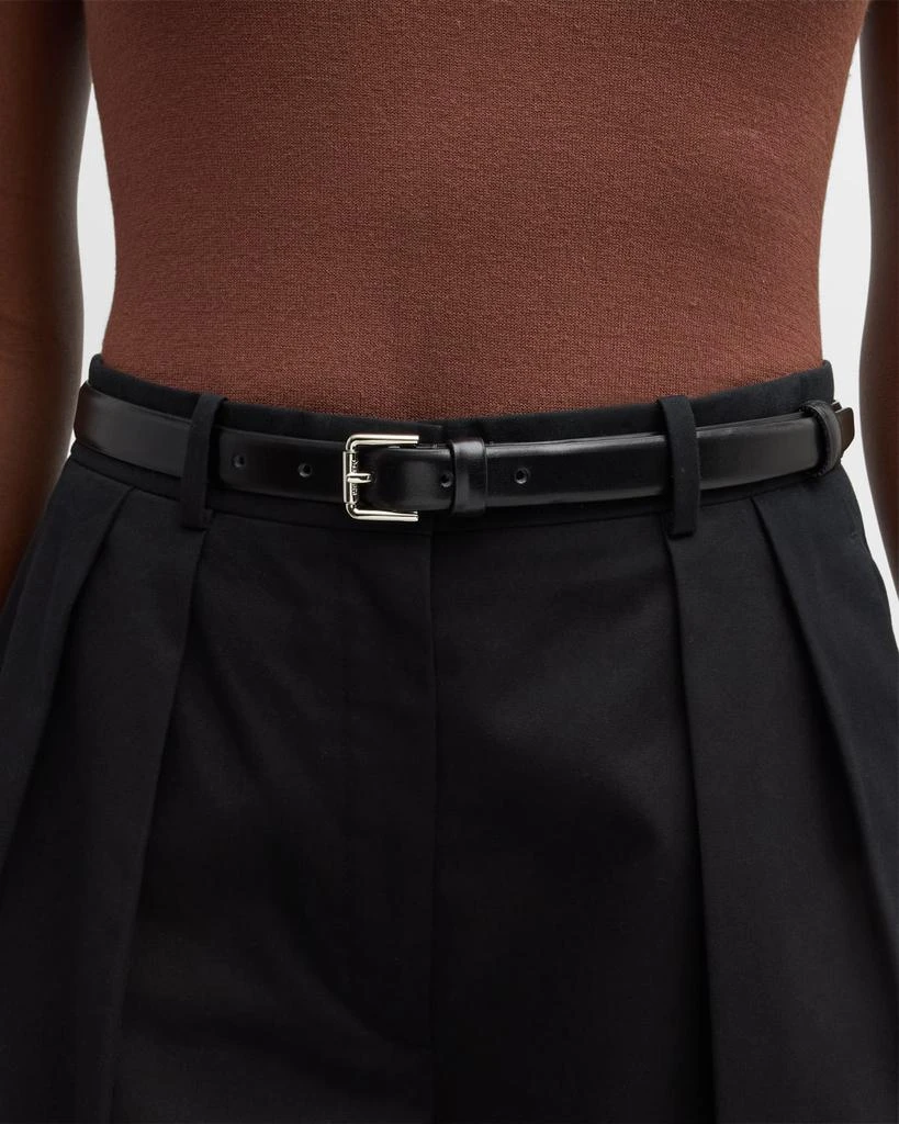 Max Mara Skinny Leather Waist Belt MAX MARA Leather waist belt | THE OUTNET main image 3