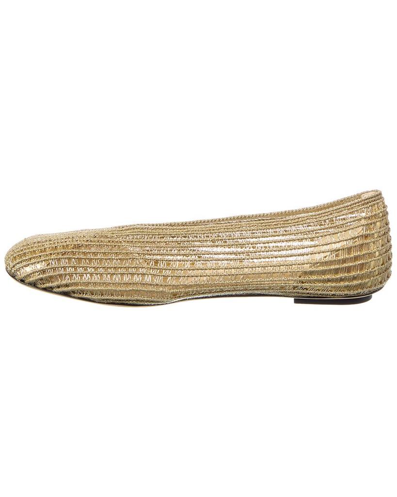 Victoria Beckham Lurex Mesh Ballet Flat