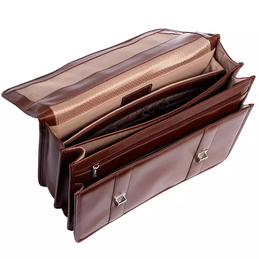 McKlein Flournoy, 15" Double Compartment Laptop Briefcase 9