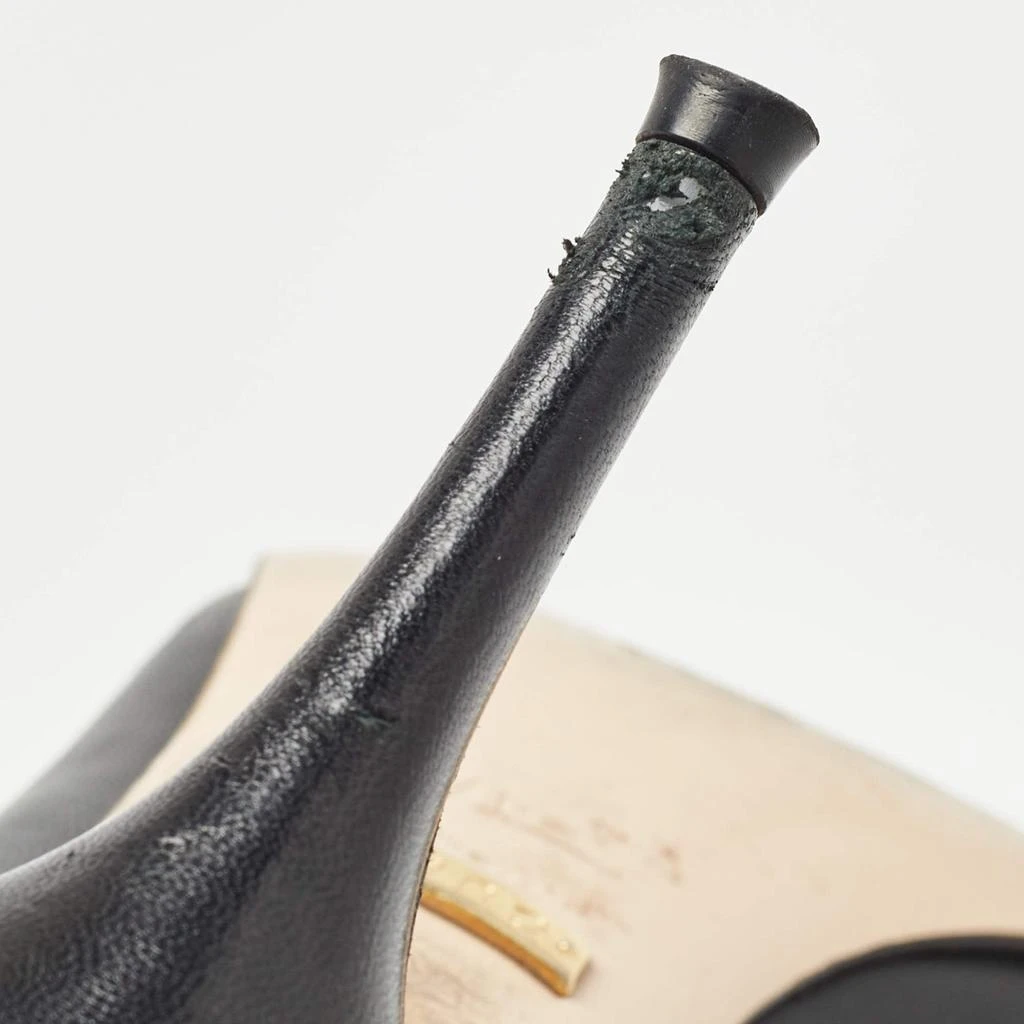 Gucci Gucci Black Leather GG Zumi Pumps Size 37 10