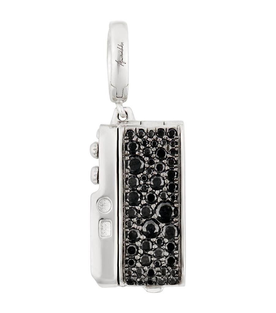 Annoushka White Gold and Diamond Mythology Camera Charm