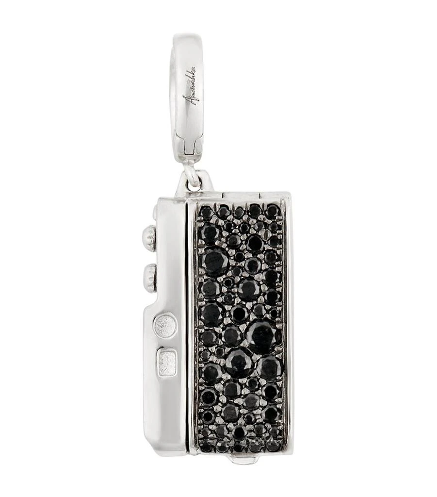 Annoushka White Gold and Diamond Mythology Camera Charm 2
