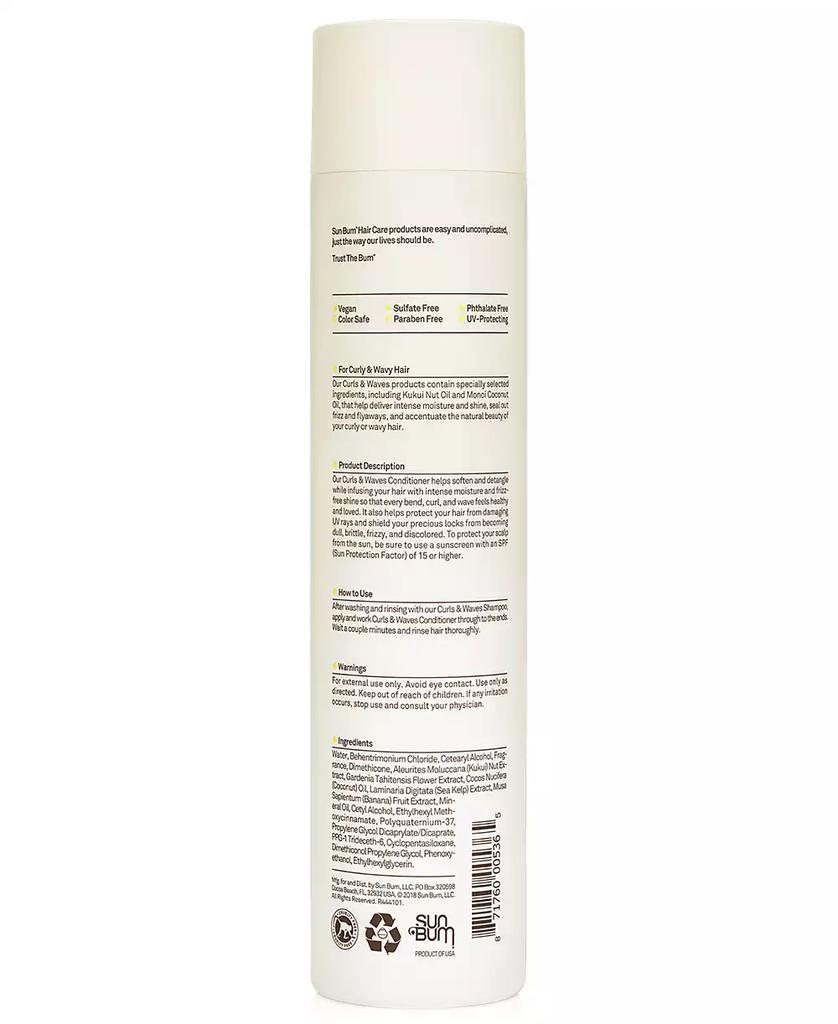 Sun Bum Curls & Waves Conditioner, 10 oz.