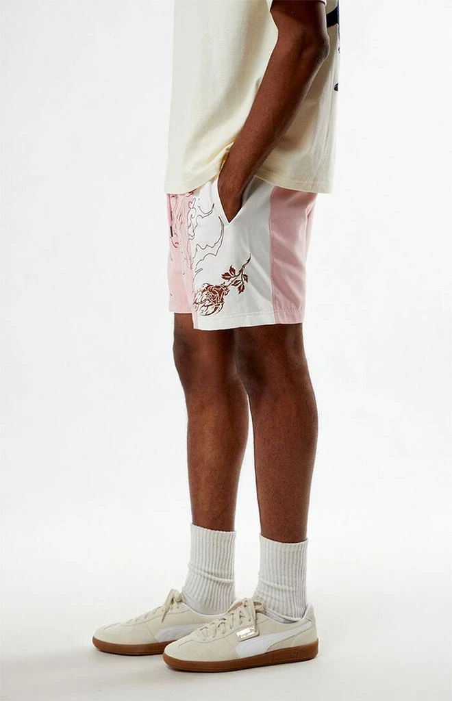 Civil Rose Duality Suede Shorts 3