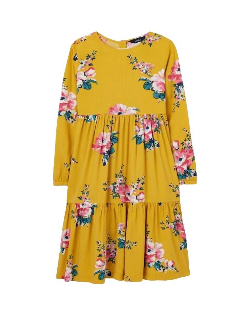 Joules Girl's Tiered Woven Dress