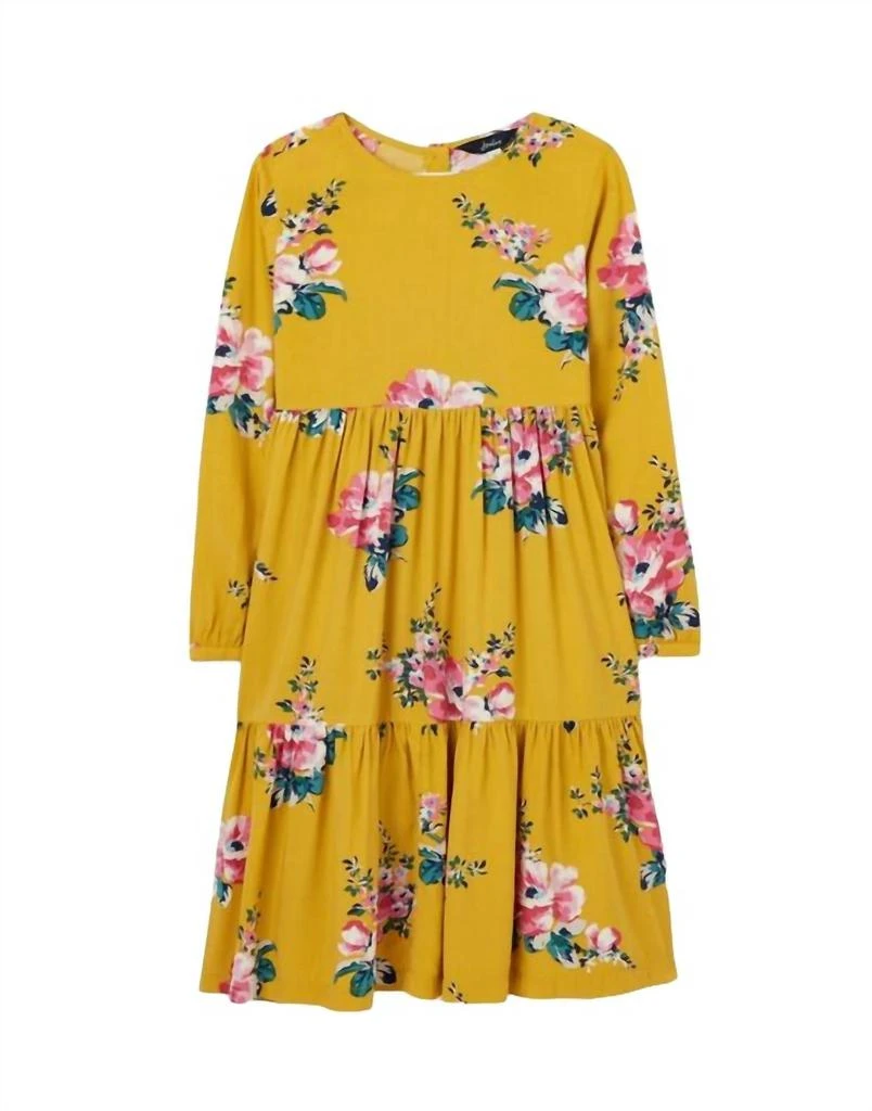 Joules Girl's Tiered Woven Dress 1