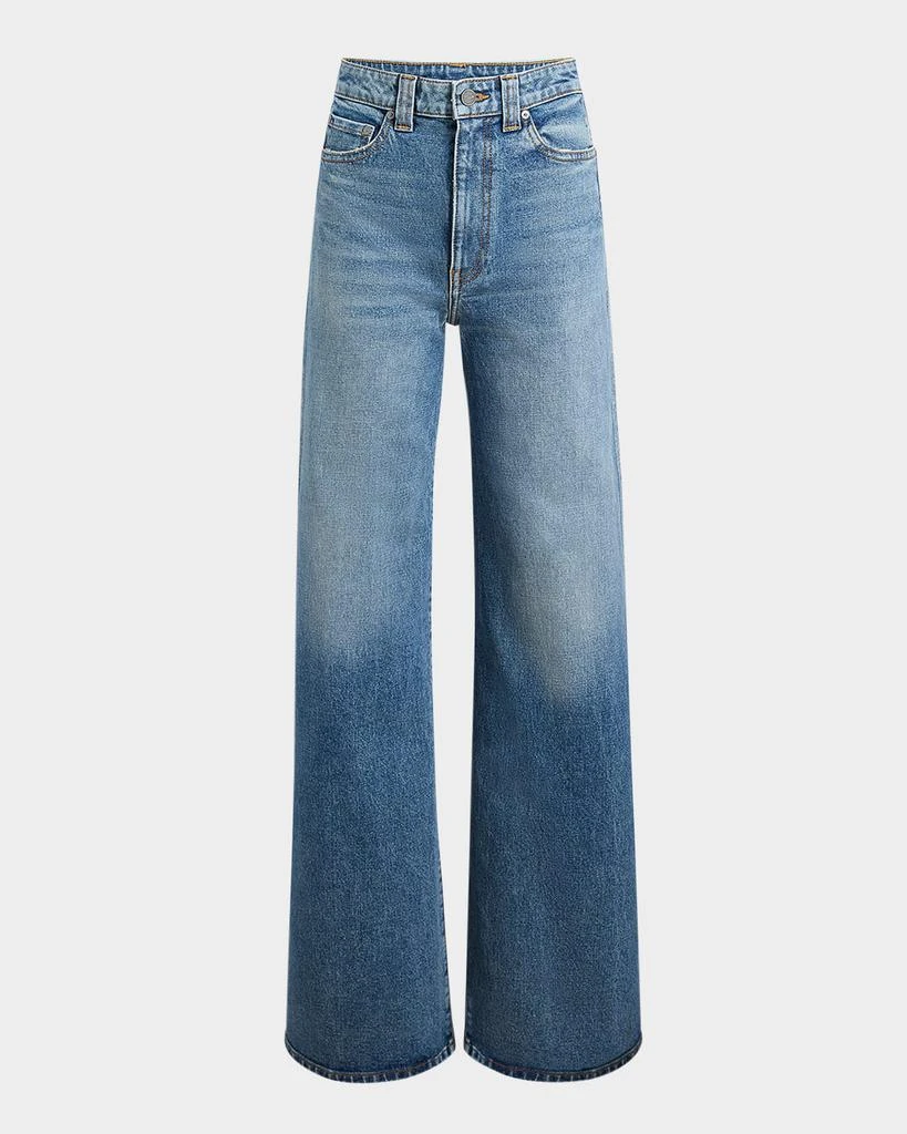 Khaite Dane High-Rise Flared Jeans 1