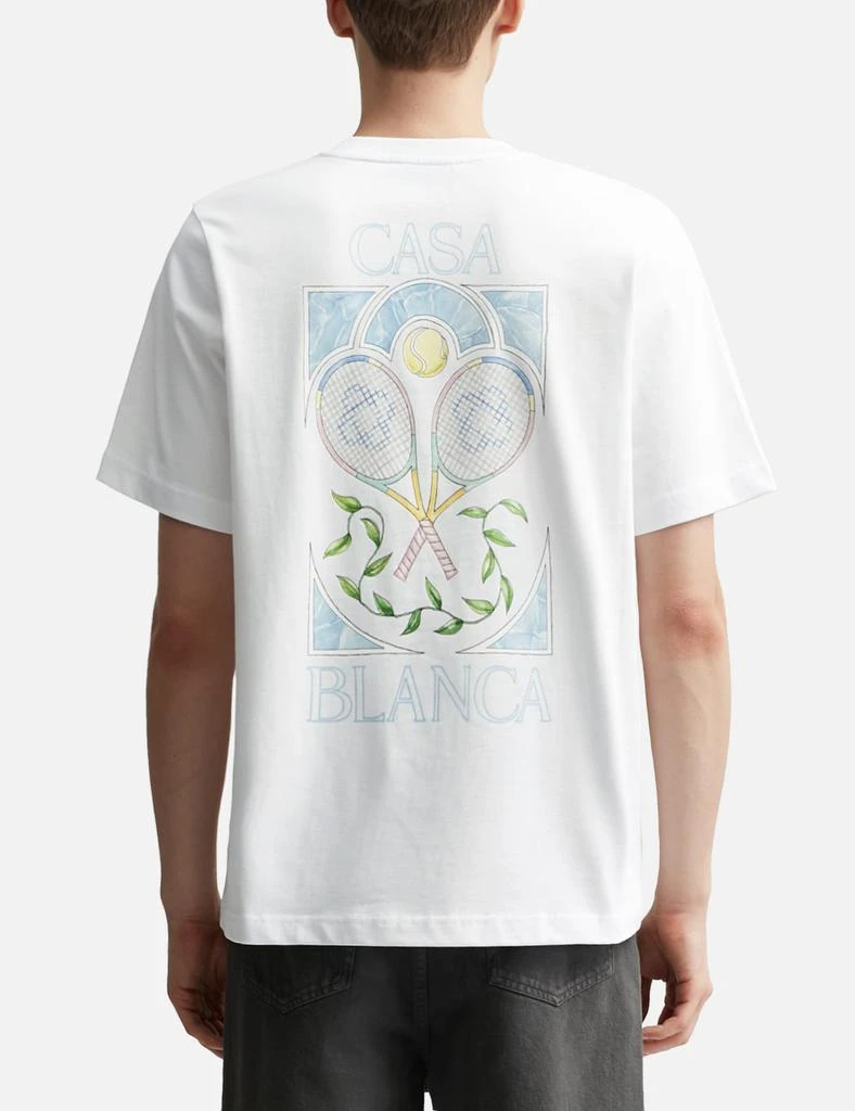 Casablanca Tennis Pastelle T-Shirt 4